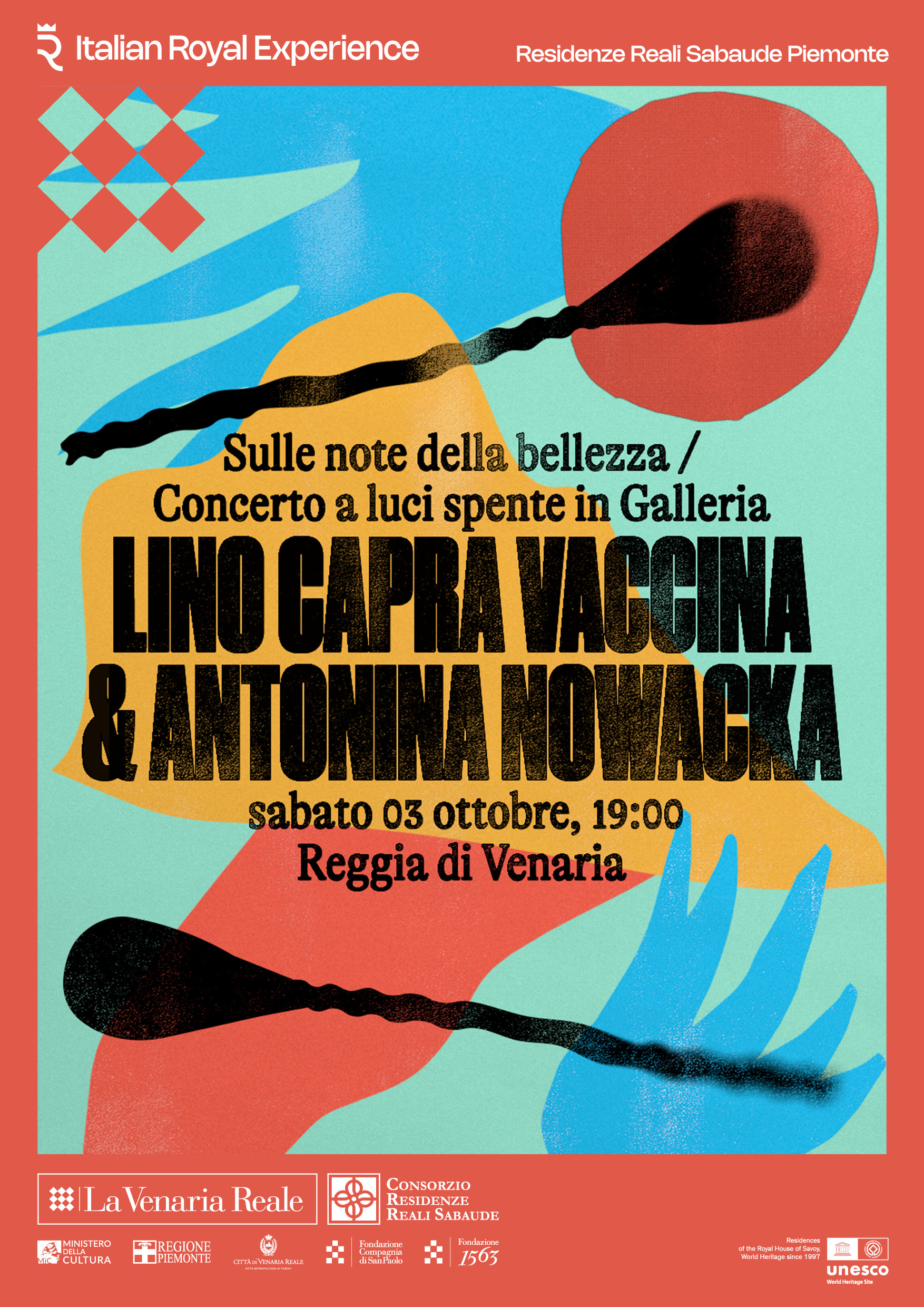 La magia di Lino Capra Vaccina e Antonina Nowacka alla Reggia di Venaria