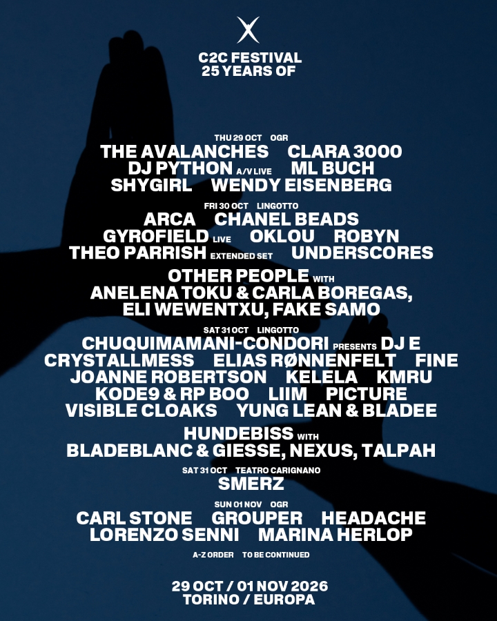 C2C FESTIVAL CELEBRA 25 ANNI
